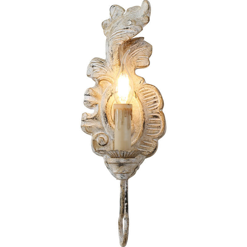 Taavita Vintage Resin Candelabra 1-Light Wall Lamp