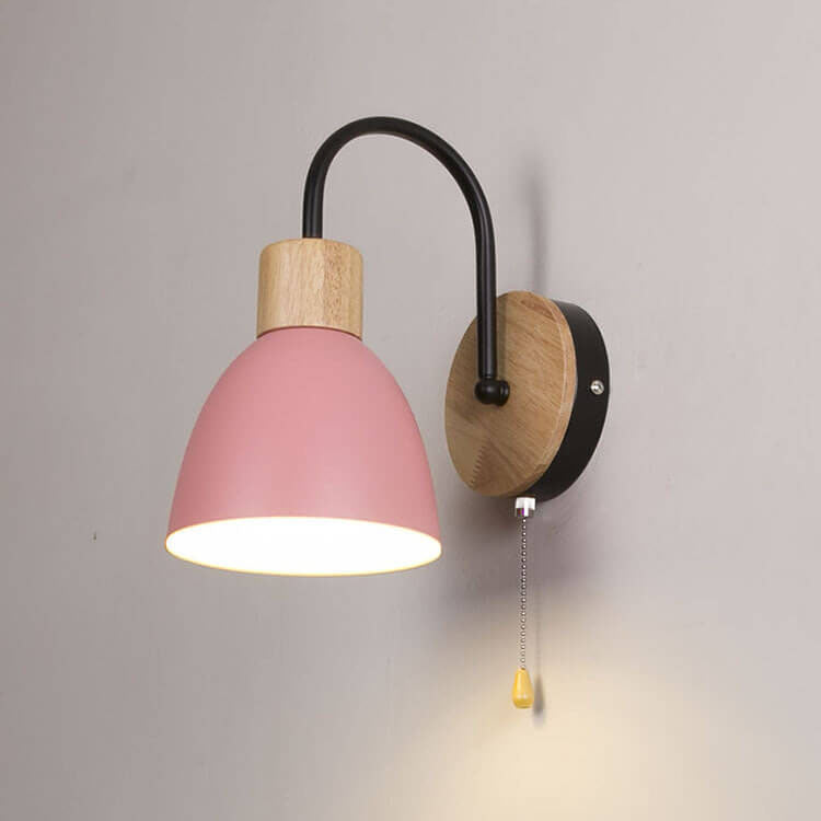 Taavita Macaron 1-Light Zip Switch Wall Lamp