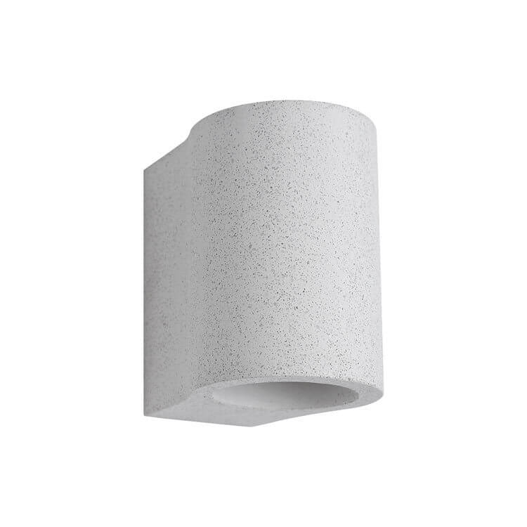 Taavita Cement Cylinder 1-Light Wall Lamp