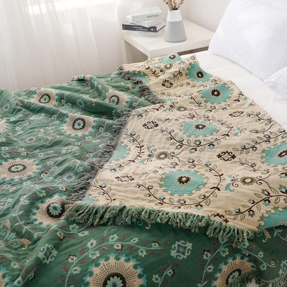 Taavita Reversible Retro Mandala Blanket