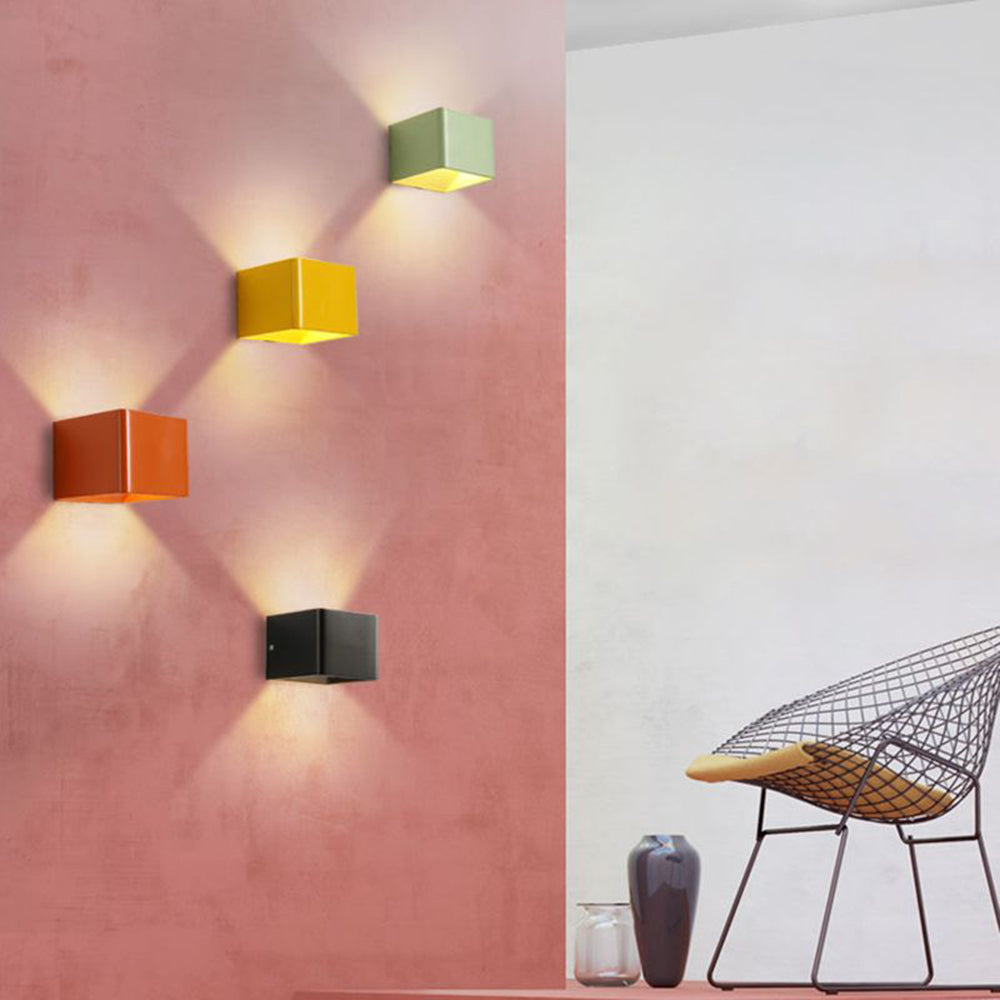 Modern Square Wall Lamp - Stylish Lighting for Your Bedroom