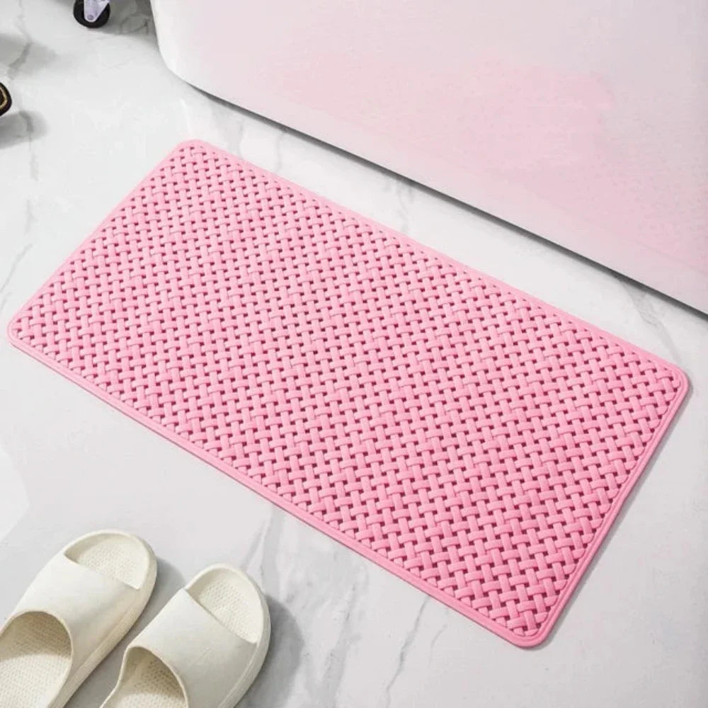 Taavita Non-Slip Bathtub Mat | Easy to Clean & Safe with Innovative Suction Cups