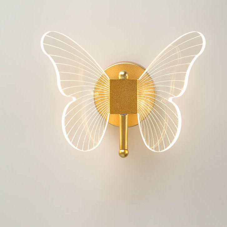 Taavita Creative Butterfly Acrylic LED Wall Light Lamp