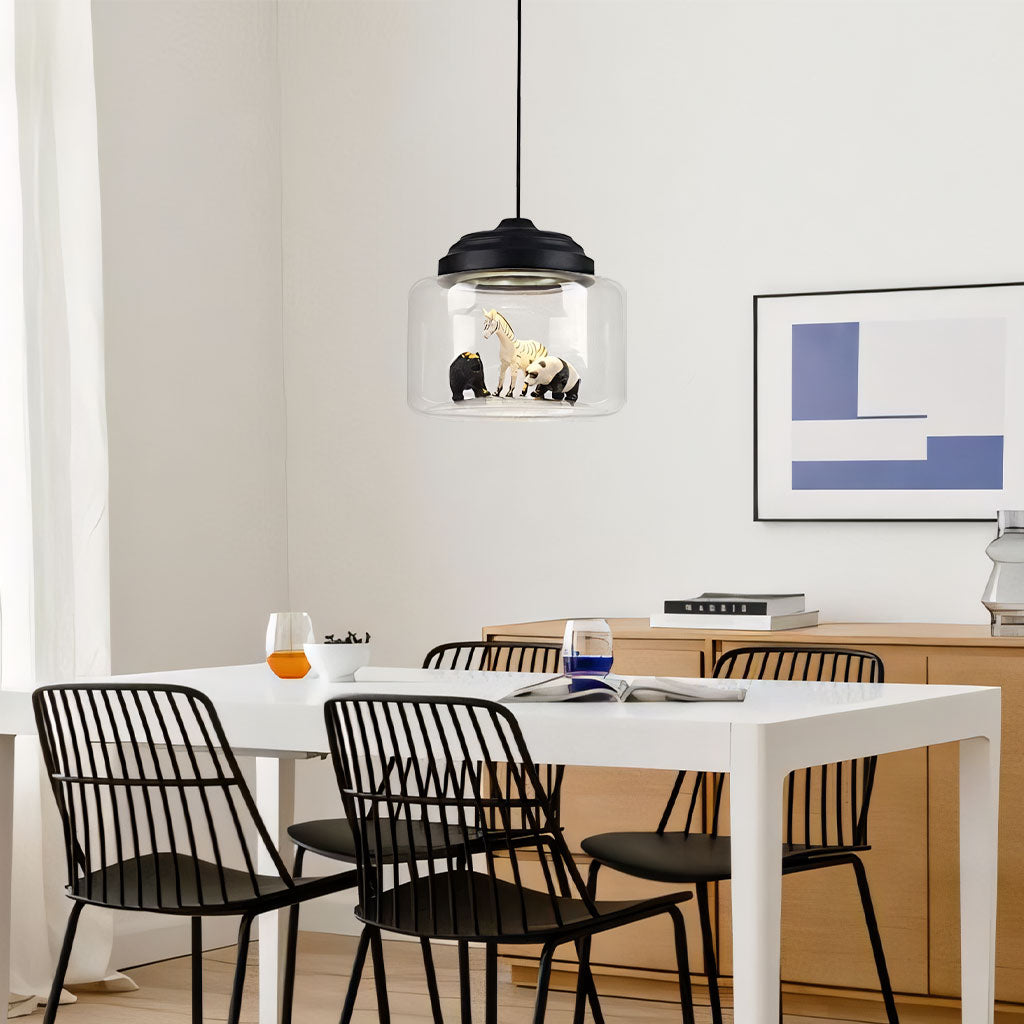 Taavita Zoo Glass Pendant Light