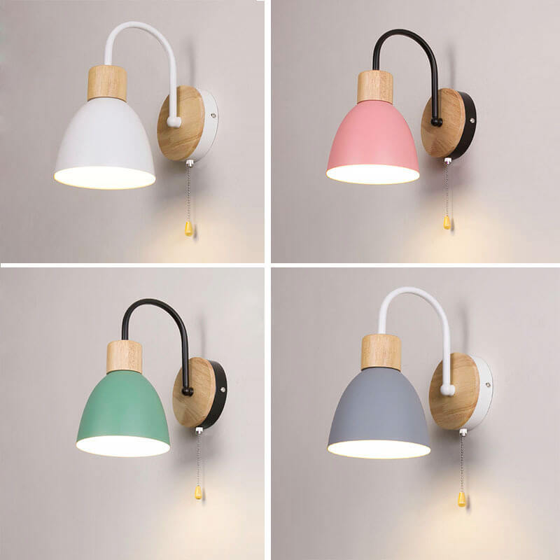 Taavita Macaron 1-Light Zip Switch Wall Lamp