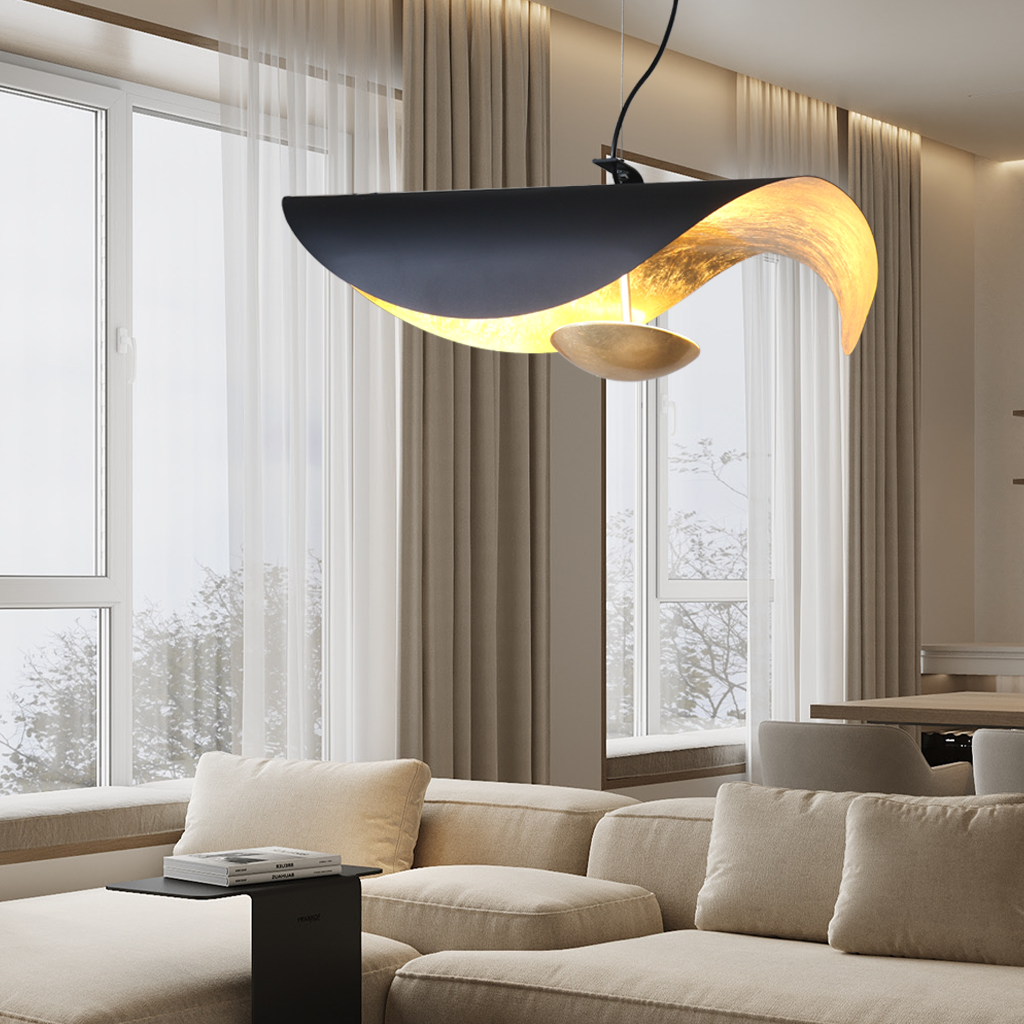 Taavita Leaf Shade Pendant / Ceiling Light