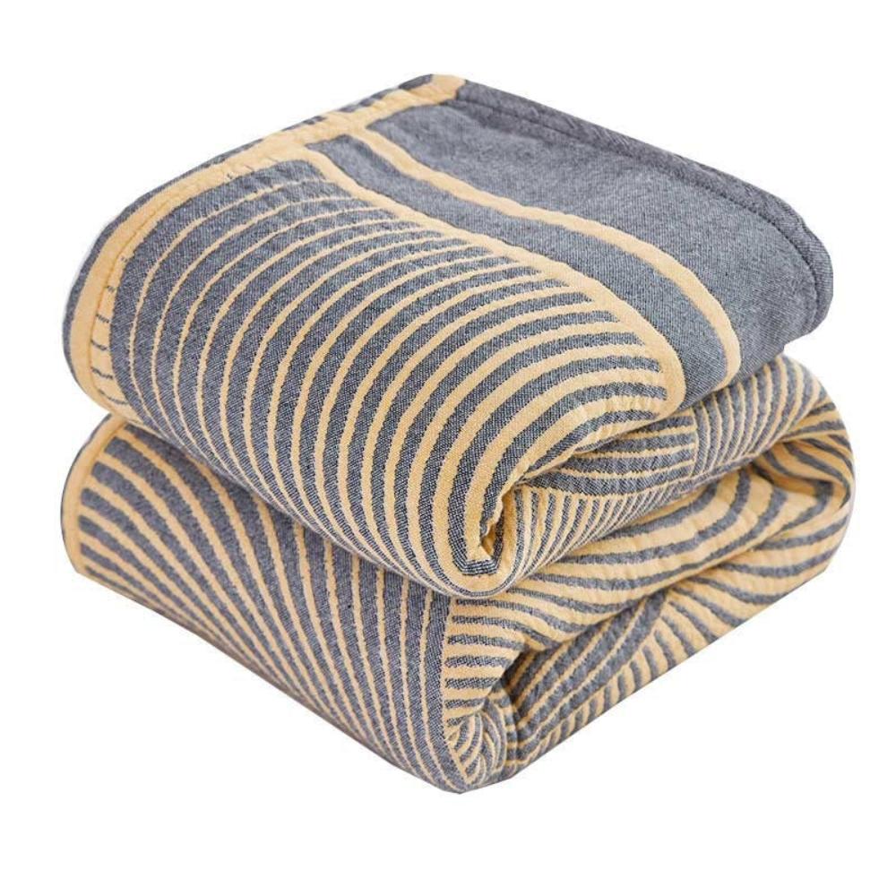 Taavita 4-Layer Reversible Cotton Blanket