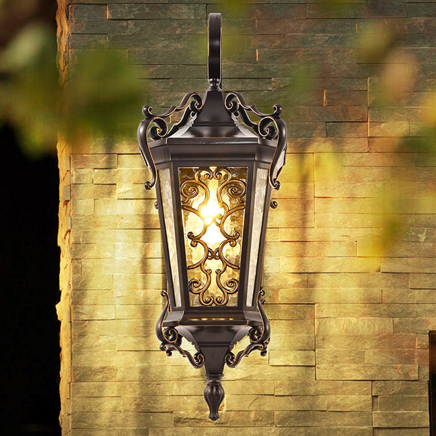 Taavita Waterproof 1-Light Wall Lamp for Outdoor Use