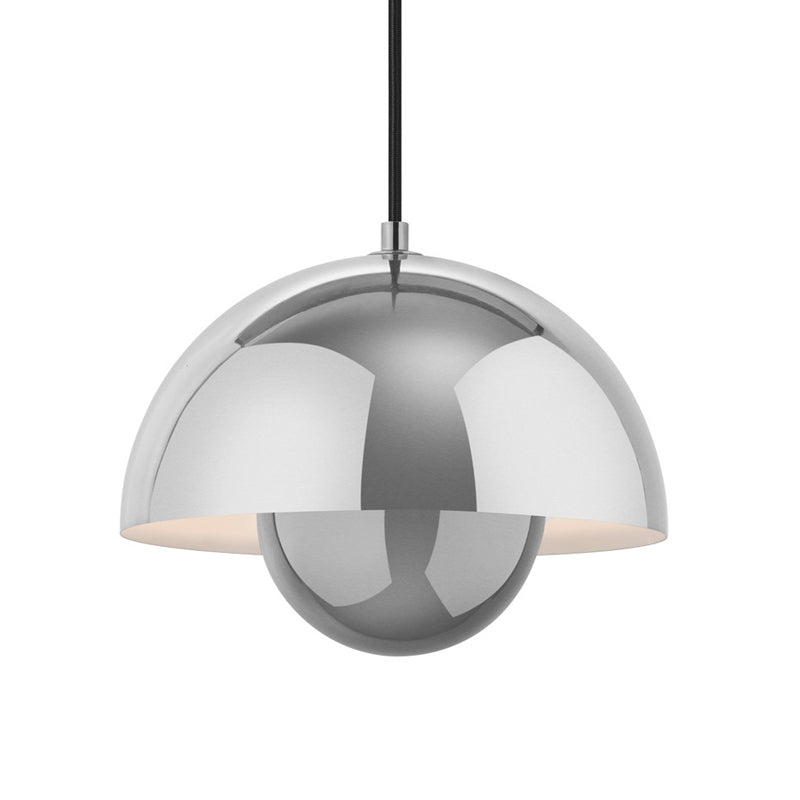 Pendant Metal Light with Dome Shade for Nordic Hanging Ceiling Light in the Dining Room – Modern Mid-Century