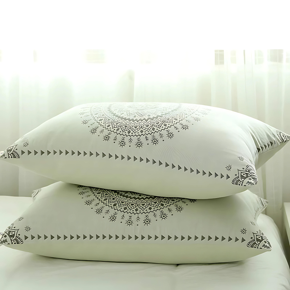 Taavita Soft Cotton Gauze Pillowcases (Set of 2)