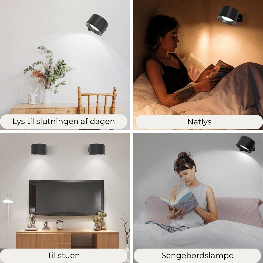 Taavita | Cordless Rechargeable 360° Wall Lamp