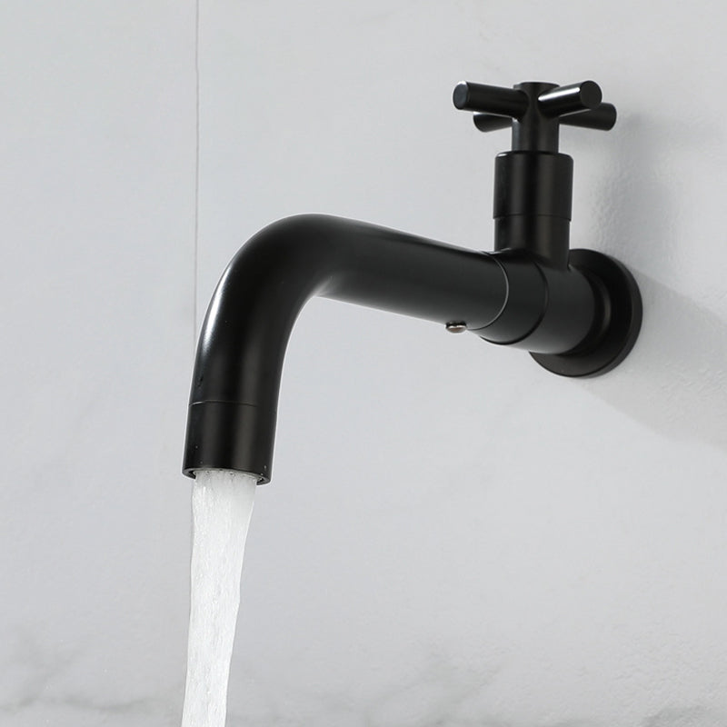 Modern 1-Handle Wall Mounted Bathroom Sink Faucet 1 Hole Bathroom Faucet