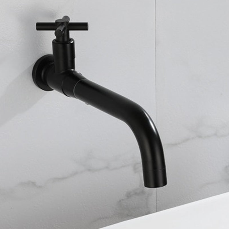 Modern 1-Handle Wall Mounted Bathroom Sink Faucet 1 Hole Bathroom Faucet