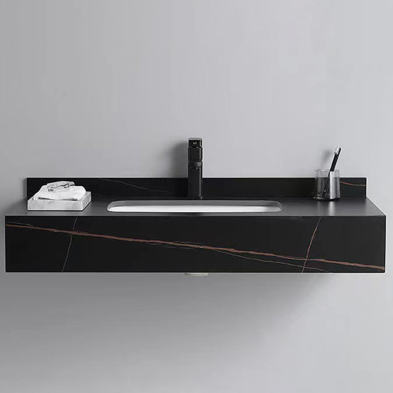 Taavita Bathroom Vanity Made of Stone, Modern, Space-Saving Vanity for the Bathroom, Undermount Sinks, Durable and Stylish.