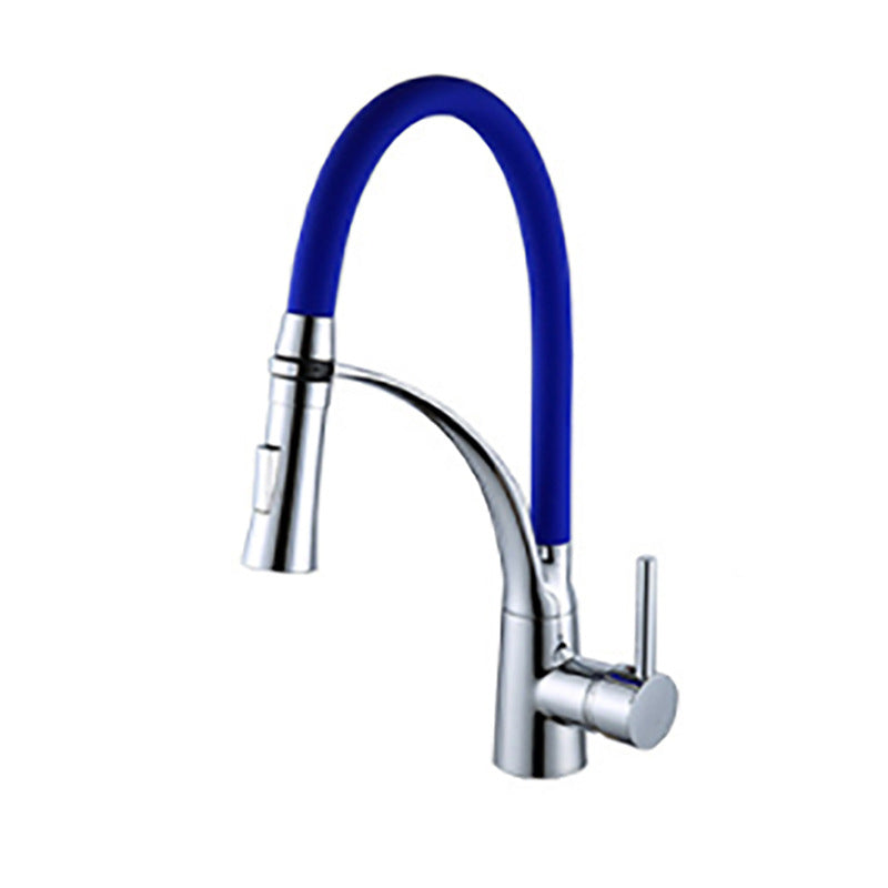 Modern 1-Handle Faucets Copper Touchless with Water Dispenser Standard Kitchen Faucet Clearhalo 'Home Improvement' 'home_improvement' 'home_improvement_kitchen_faucets' 'Kitchen Faucets' 'Kitchen Remodel & Kitchen Fixtures' 'Kitchen Sinks & Faucet Components' 'kitchen_faucets' 6380937