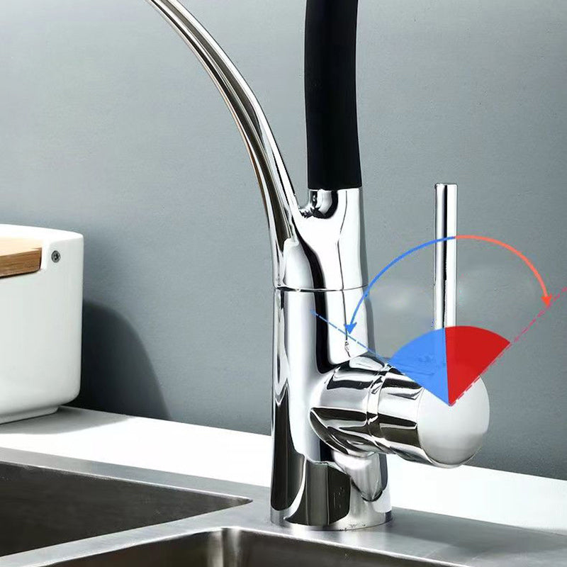 Modern Taavita Touchless 1-Handle Faucets with Water Dispenser Standard Kitchen Faucet