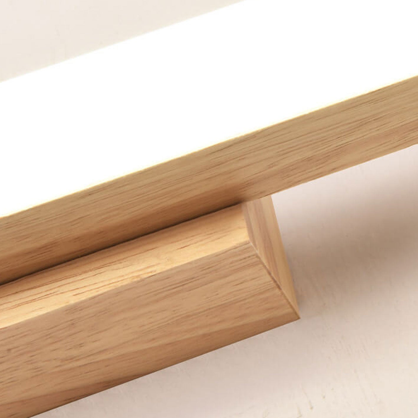 Taavita Minimalist Wooden Long Strip Vanity Light LED Wall Lamp