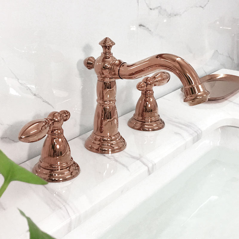 Deck Mounted Roman Tub Faucet Low Arc Copper Roman Tub Faucet Set Clearhalo 'Bathroom Remodel & Bathroom Fixtures' 'Bathtub Faucets' 'bathtub_faucets' 'Home Improvement' 'home_improvement' 'home_improvement_bathtub_faucets' 1200x1200_554a3c79-9423-4d4d-a746-466d4d44a2b5