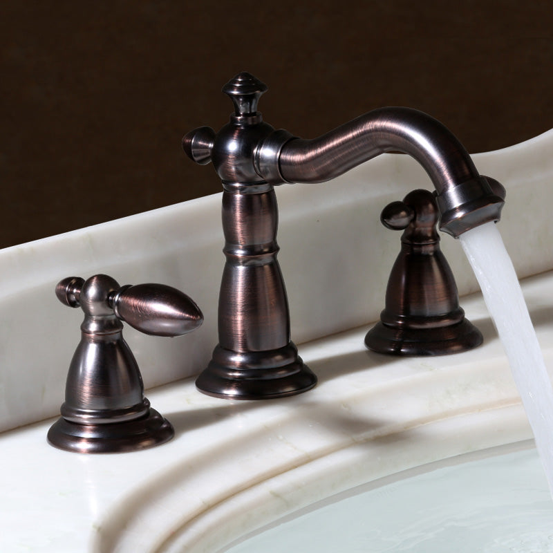 Deck Mounted Roman Tub Faucet Low Arc Copper Roman Tub Faucet Set Clearhalo 'Bathroom Remodel & Bathroom Fixtures' 'Bathtub Faucets' 'bathtub_faucets' 'Home Improvement' 'home_improvement' 'home_improvement_bathtub_faucets' 1200x1200_d6f4180d-78fb-41d1-a947-b23c3930b0b4