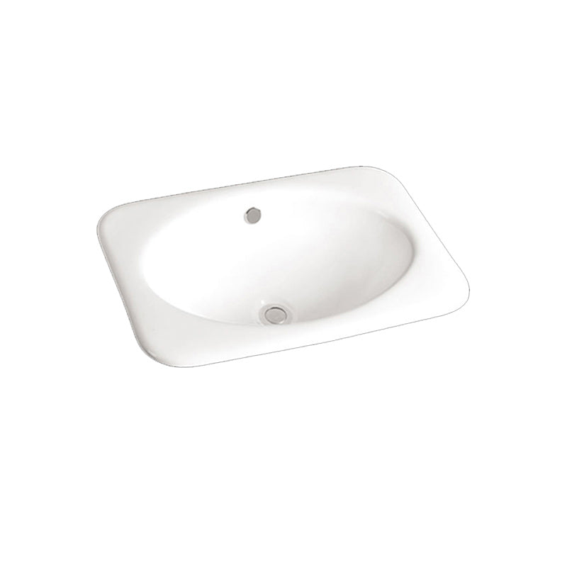 Traditional Drop-in Bathroom Sink Oval Porcelain with Faucet Basin Sink Clearhalo 'Bathroom Remodel & Bathroom Fixtures' 'Bathroom Sinks & Faucet Components' 'Bathroom Sinks' 'bathroom_sink' 'Home Improvement' 'home_improvement' 'home_improvement_bathroom_sink' 1200x1200_02a5b4e0-348b-4d96-b9d1-634b28d52222