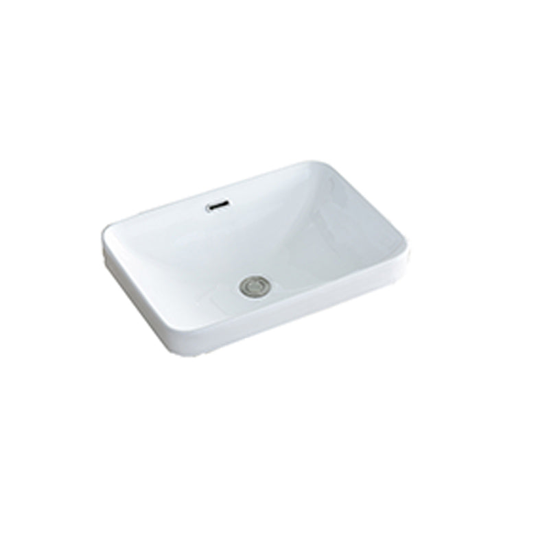 Traditional Drop-in Bathroom Sink Oval Porcelain with Faucet Basin Sink Clearhalo 'Bathroom Remodel & Bathroom Fixtures' 'Bathroom Sinks & Faucet Components' 'Bathroom Sinks' 'bathroom_sink' 'Home Improvement' 'home_improvement' 'home_improvement_bathroom_sink' 1200x1200_e456381b-2ec8-4db7-98e8-160085f0d998