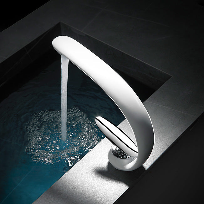 Unique Waterfall Spout Bathroom Faucet Taavita Washroom Faucet