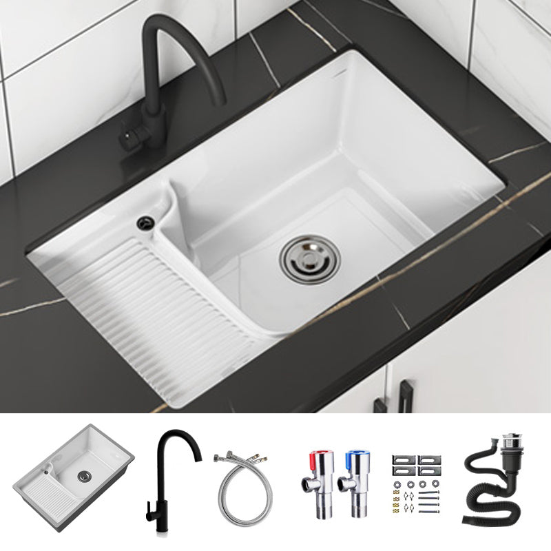 Classic Porcelain Bathroom Sink Rectangular Trough Sink with Washboard Clearhalo 'Bathroom Remodel & Bathroom Fixtures' 'Bathroom Sinks & Faucet Components' 'Bathroom Sinks' 'bathroom_sink' 'Home Improvement' 'home_improvement' 'home_improvement_bathroom_sink' 1200x1200_182f48ea-ad95-4d76-8ce8-cea2a32e22c3