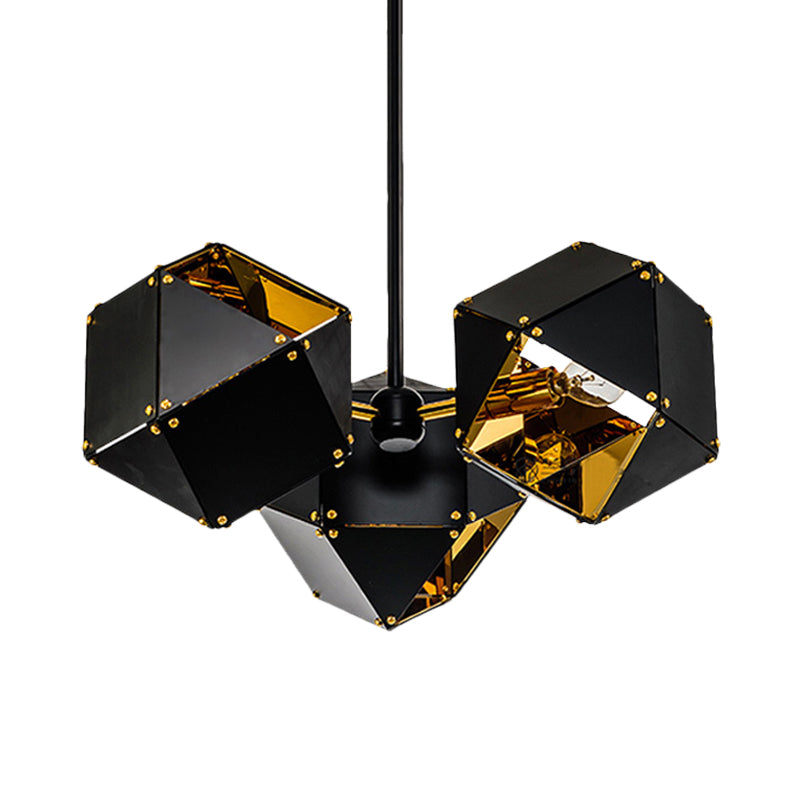 8/12 Heads of Modern Metal Chandeliers Bright, Diverse Black/White Dining Room Pendant Light by Taavita