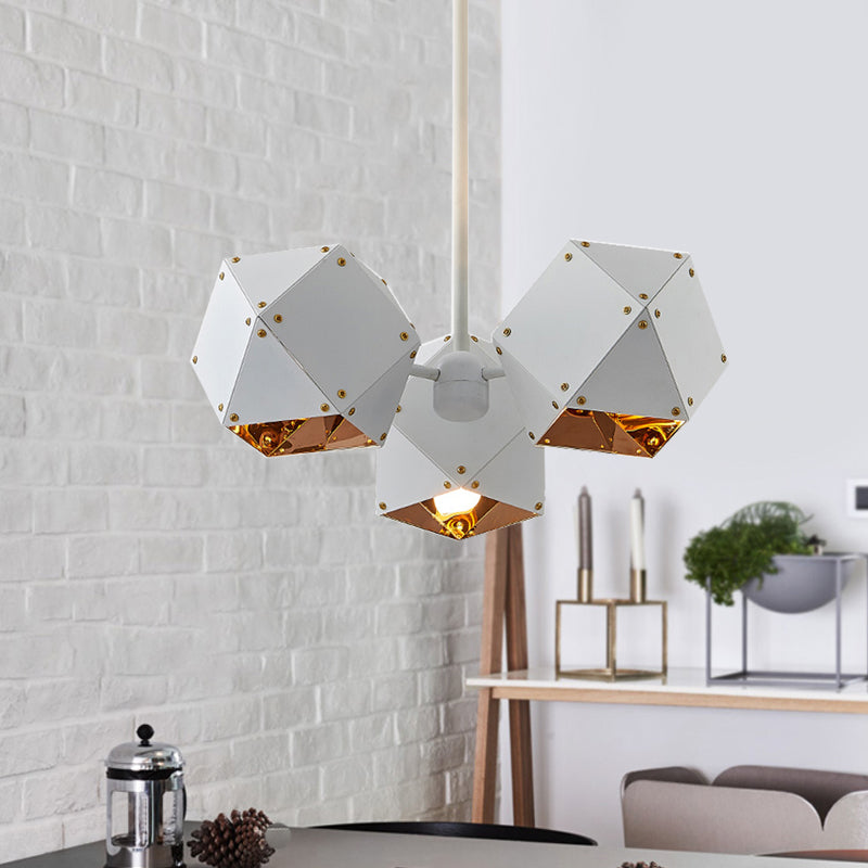 8/12 Heads of Modern Metal Chandeliers Bright, Diverse Black/White Dining Room Pendant Light by Taavita