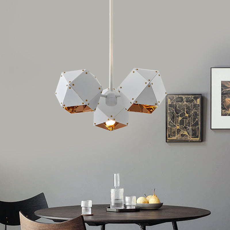 8/12 Heads of Modern Metal Chandeliers Bright, Diverse Black/White Dining Room Pendant Light by Taavita