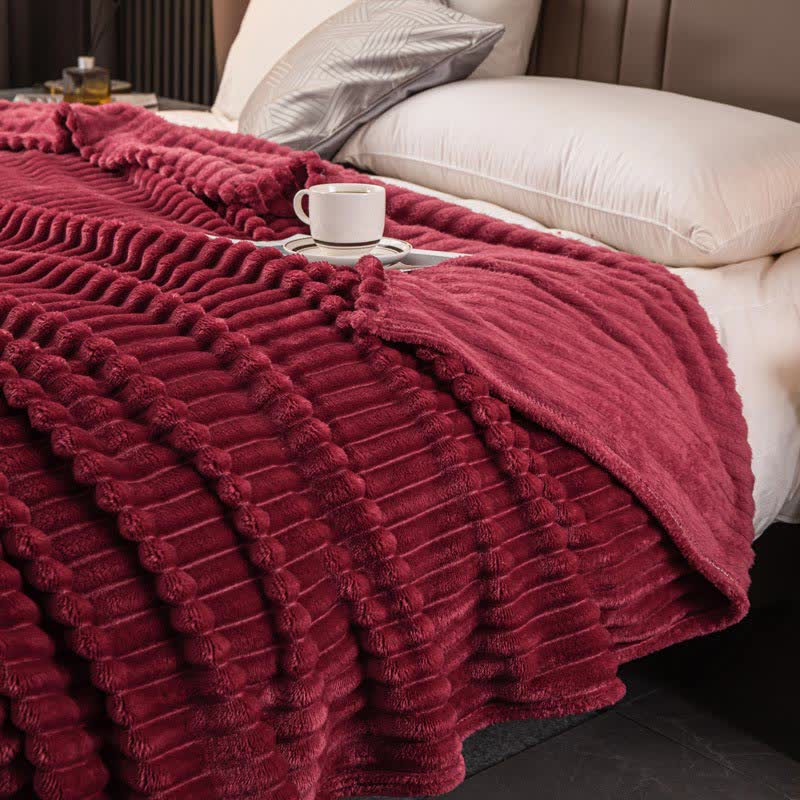 Cozy Blanket for Sofa - Soft Reversible Blanket