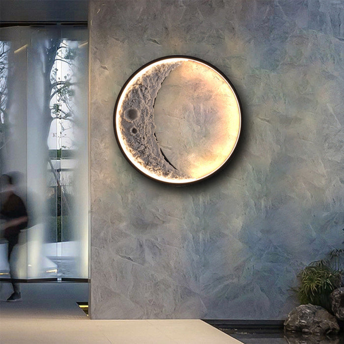 Taavita 3D Crescent Moon Wall Lamp