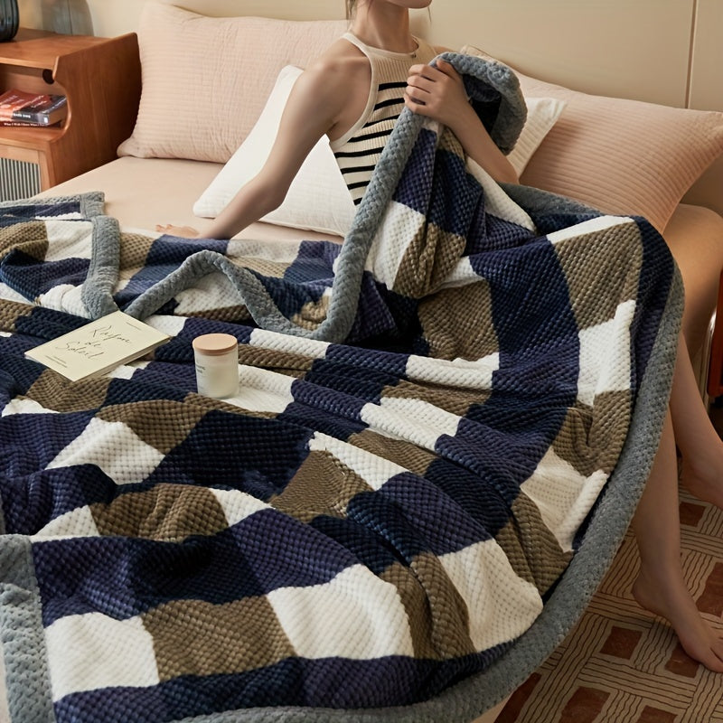 Taavita | Luxurious Plaid Fleece Blanket