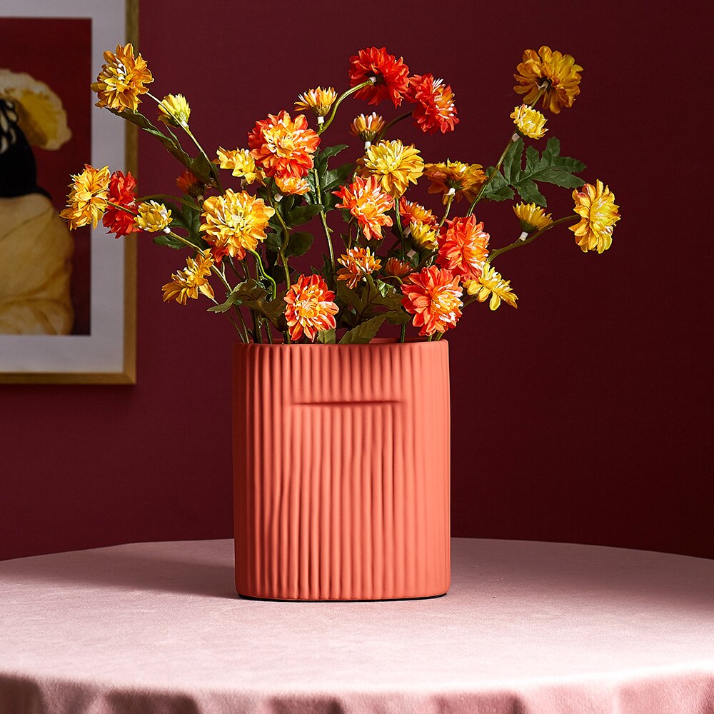 Taavita - Modern Designed Colorful Ceramic Flower Vase