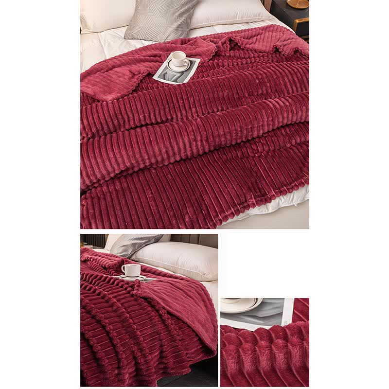 Cozy Blanket for Sofa - Soft Reversible Blanket