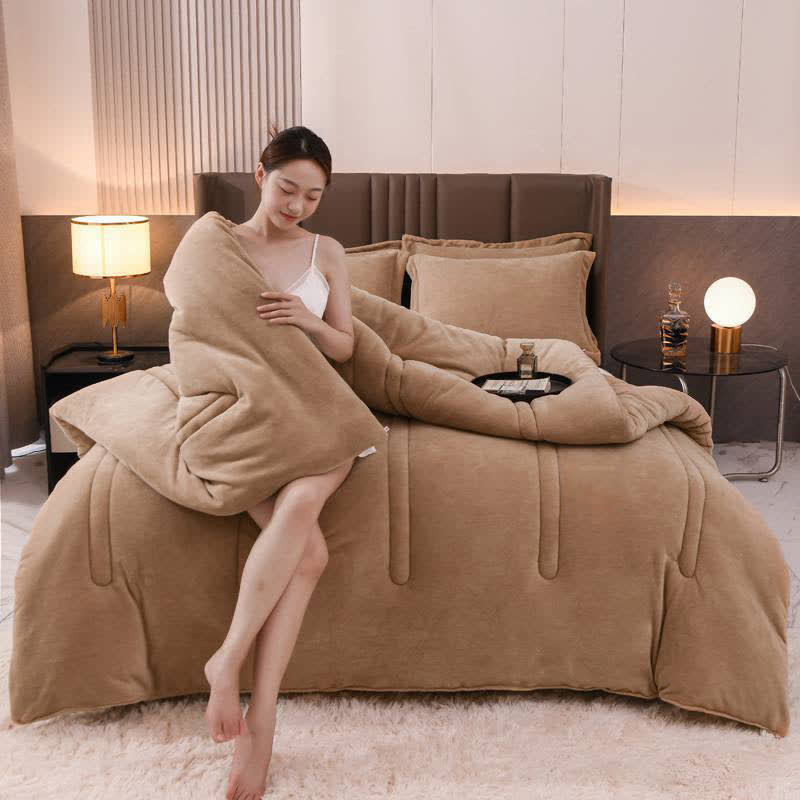 Cozy Solid Color Winter Blanket