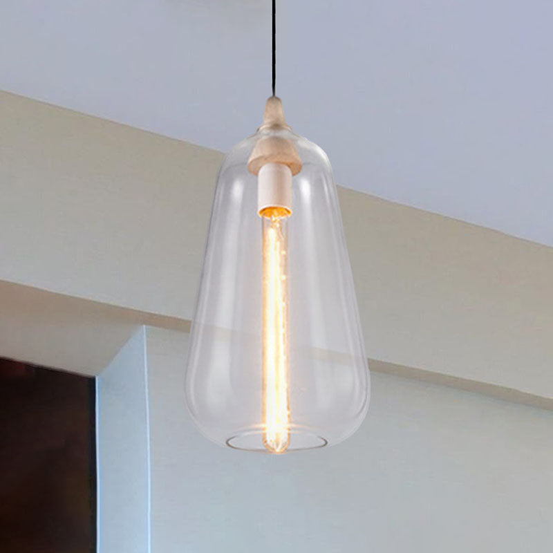 Taavita Pendant Light Contemporary Smoky Amber White Glass 1 Light Dining Room Hanging Ceiling Lamp