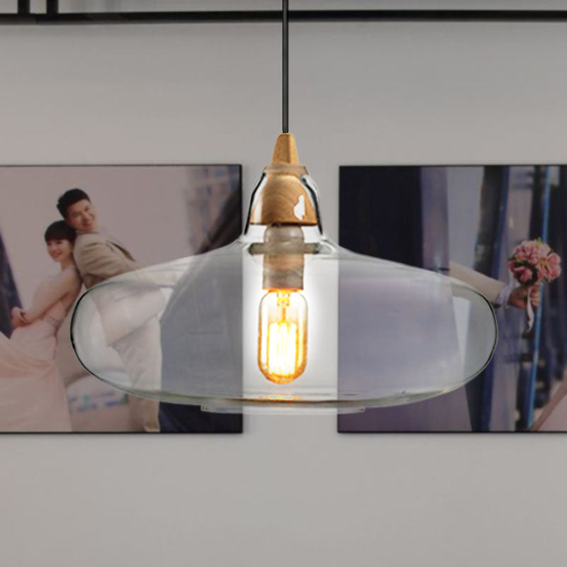 Global/Gourd/Ellipse Pendant Light Contemporary Smoky/Amber/White Glass 1 Light Dining Room Hanging Ceiling Lamp Amber A Clearhalo 'Ceiling Lights' 'Glass shade' 'Glass' 'Modern Pendants' 'Modern' 'Pendant Lights' 'Pendants' Lighting' 991290