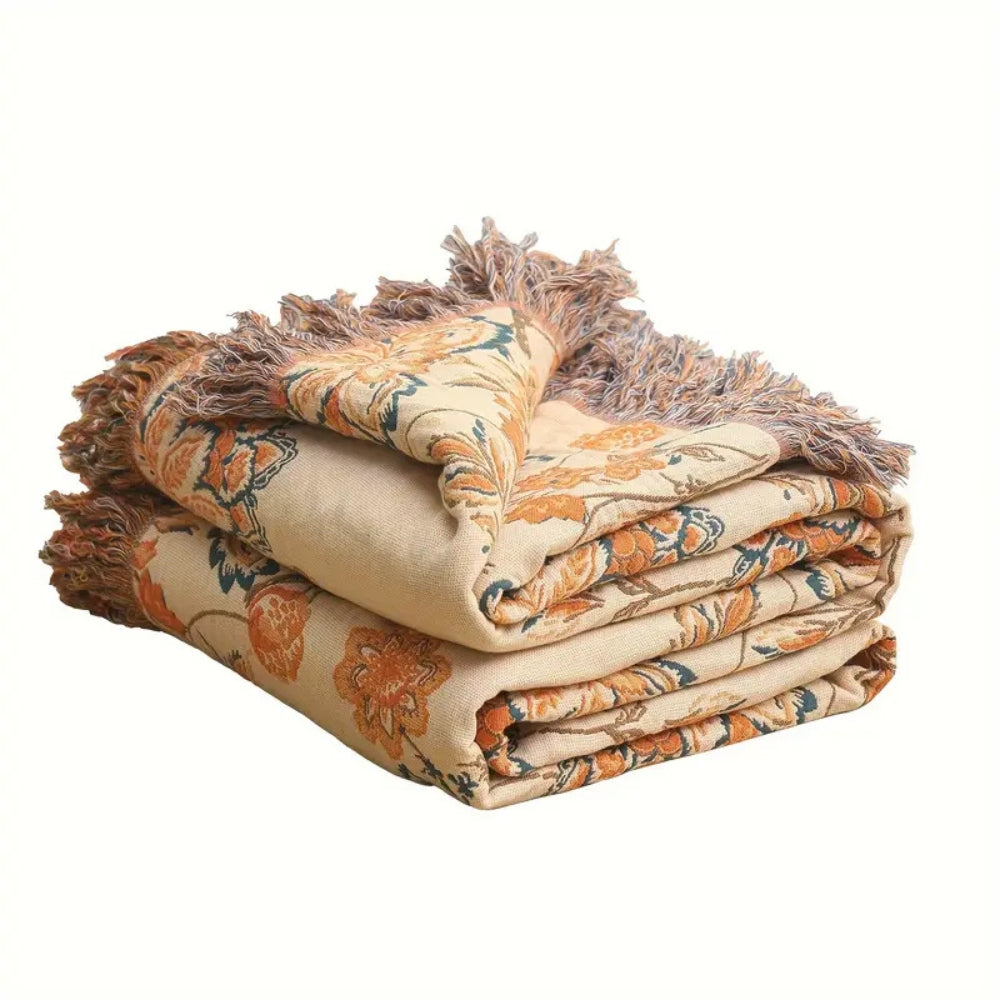 Taavita Rustic Boho Cozy Throw Blanket