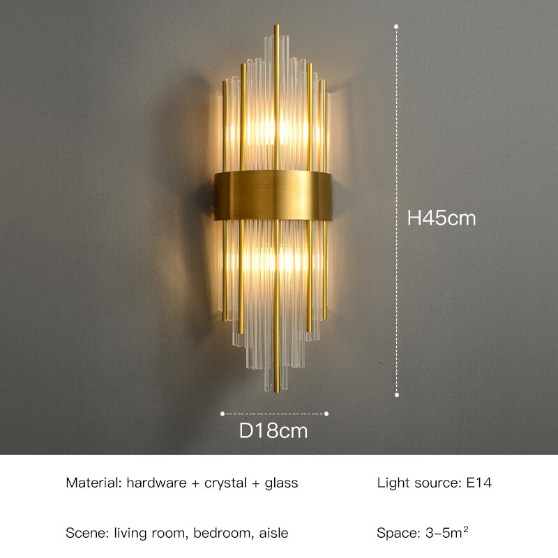 Taavita Wall Lamp Gold