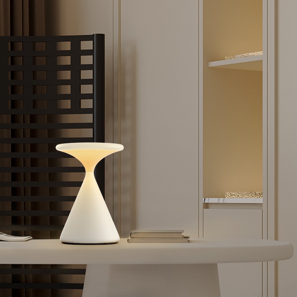 Taavita Table Lamp Taavita Hourglass – Minimalistic Design with Cordless Convenience