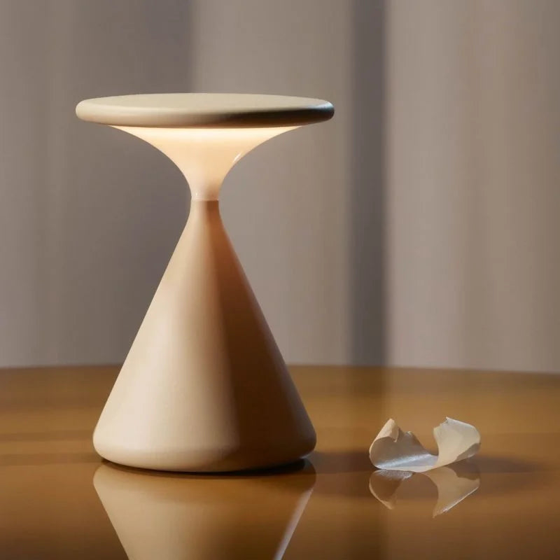 Taavita Table Lamp Taavita Hourglass – Minimalistic Design with Cordless Convenience