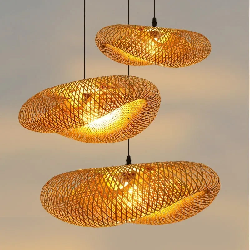 Taavita | Natural Bamboo Pendant Light