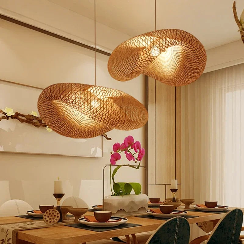 Taavita | Natural Bamboo Pendant Light