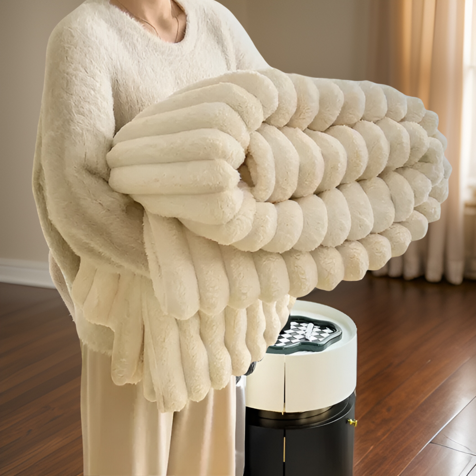 Taavita | Warm and Cozy Fluffy Blanket for the Living Room