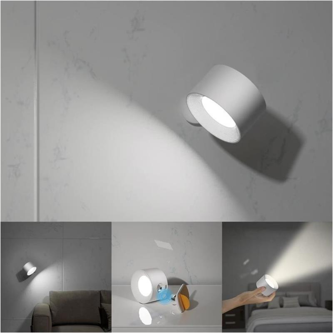 Taavita - Wireless and rechargeable 360° wall lamp