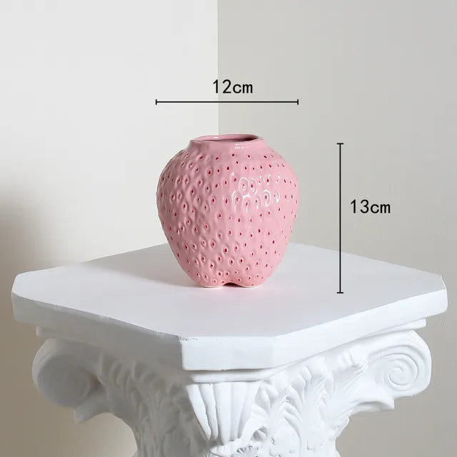 Taavita - Strawberry Ceramic Vase