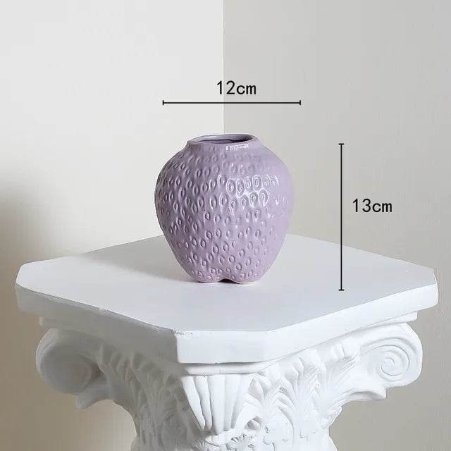 Taavita - Strawberry Ceramic Vase