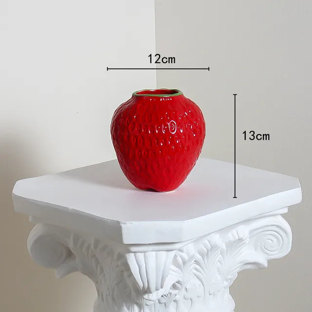 Taavita - Strawberry Ceramic Vase