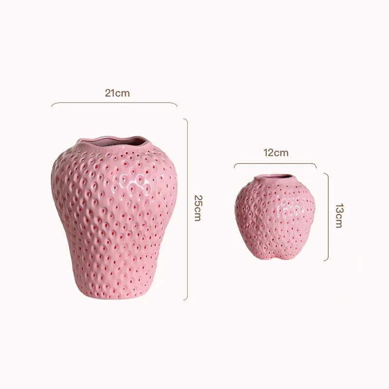 Taavita - Strawberry Ceramic Vase